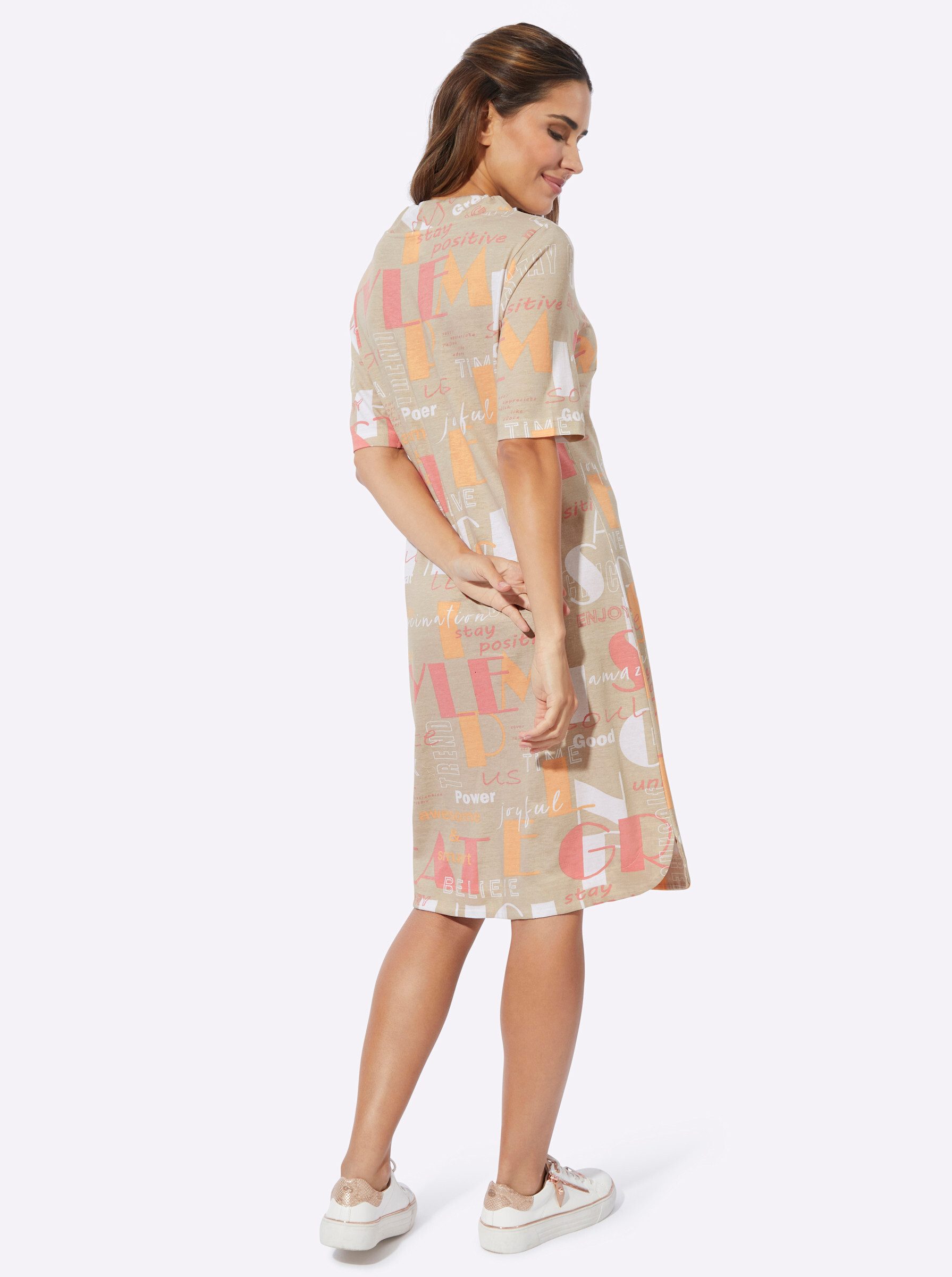 Sieh an! Jerseykleid Shirtkleid . günstig online kaufen