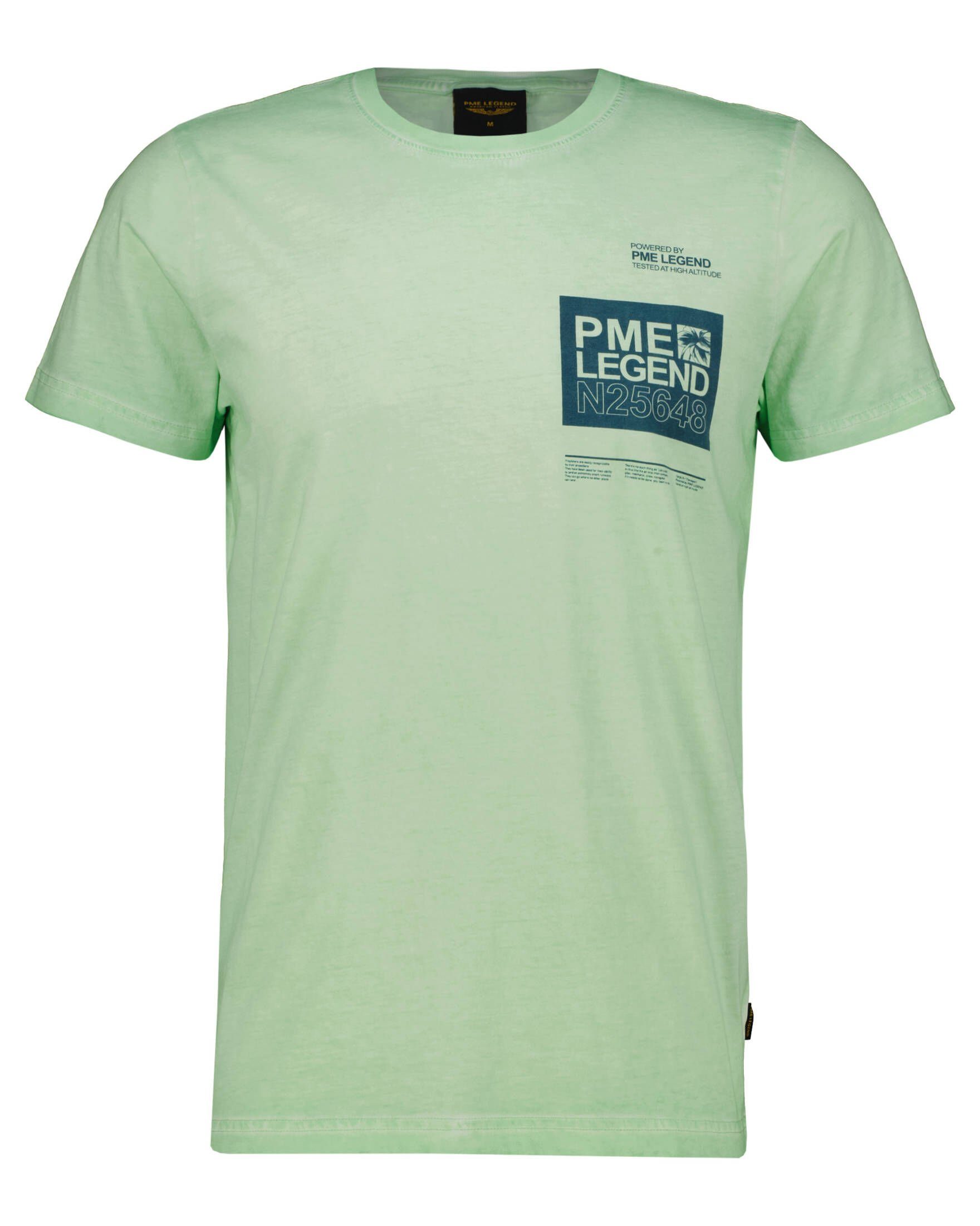 PME LEGEND T-Shirt T-Shirt (43) JERSEY (1-tlg) Herren grün SINGLE