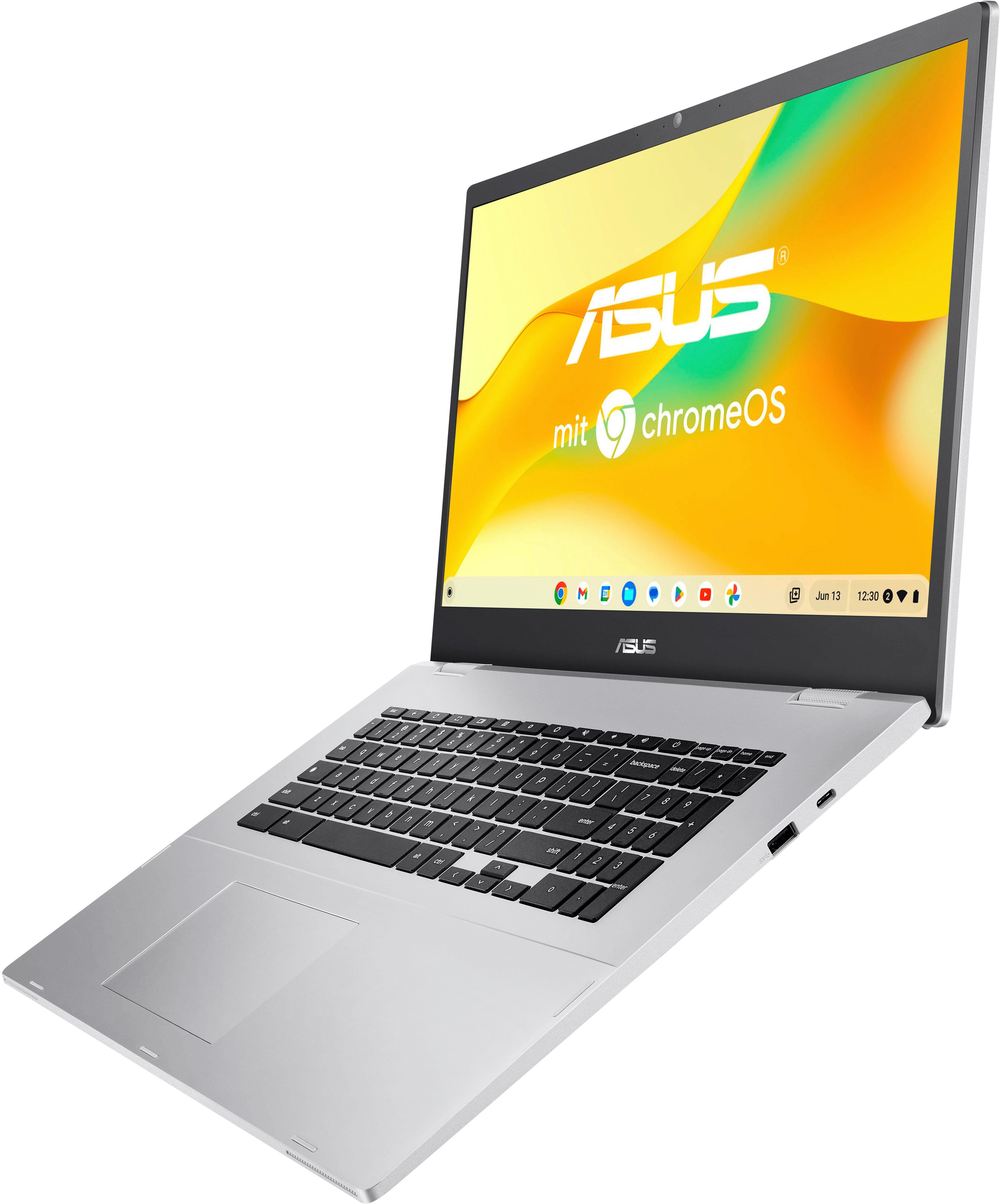 Asus CX1 Chromebook N6000, CX1700CKA-BX0115 Zoll, Pentium Silber Intel Graphics) (43,9 UHD cm/17,3