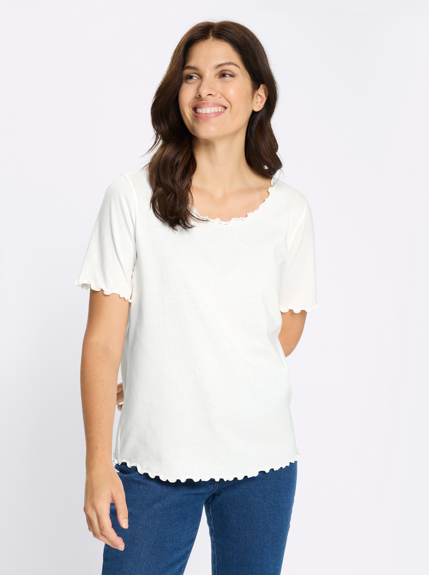 Sieh an! T-Shirt Kurzarm-Shirt Kurzarm