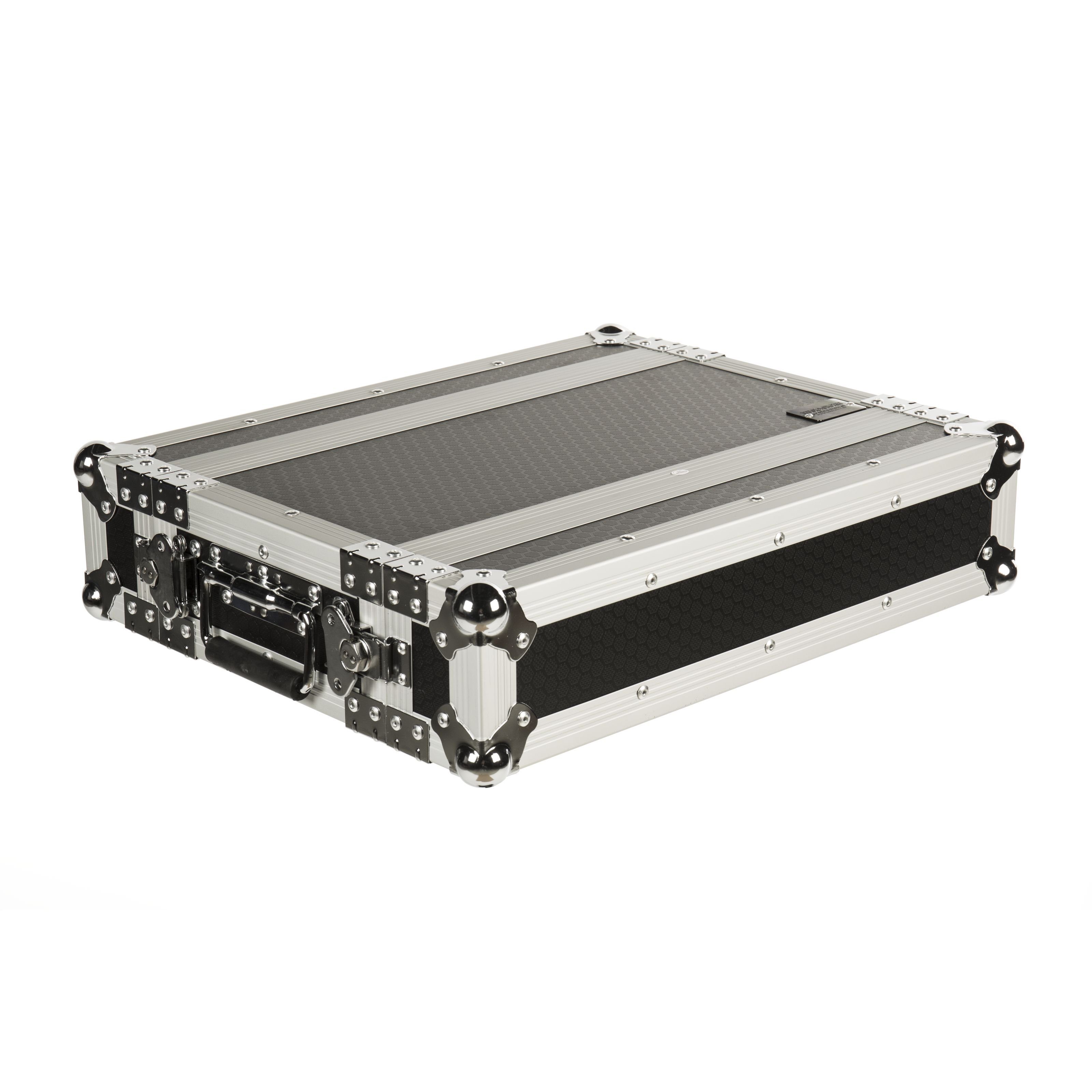 MUSIC STORE Koffer, 19" DD Pro Case, 2HE Short, Rack Case, Robustes Holzgehäuse