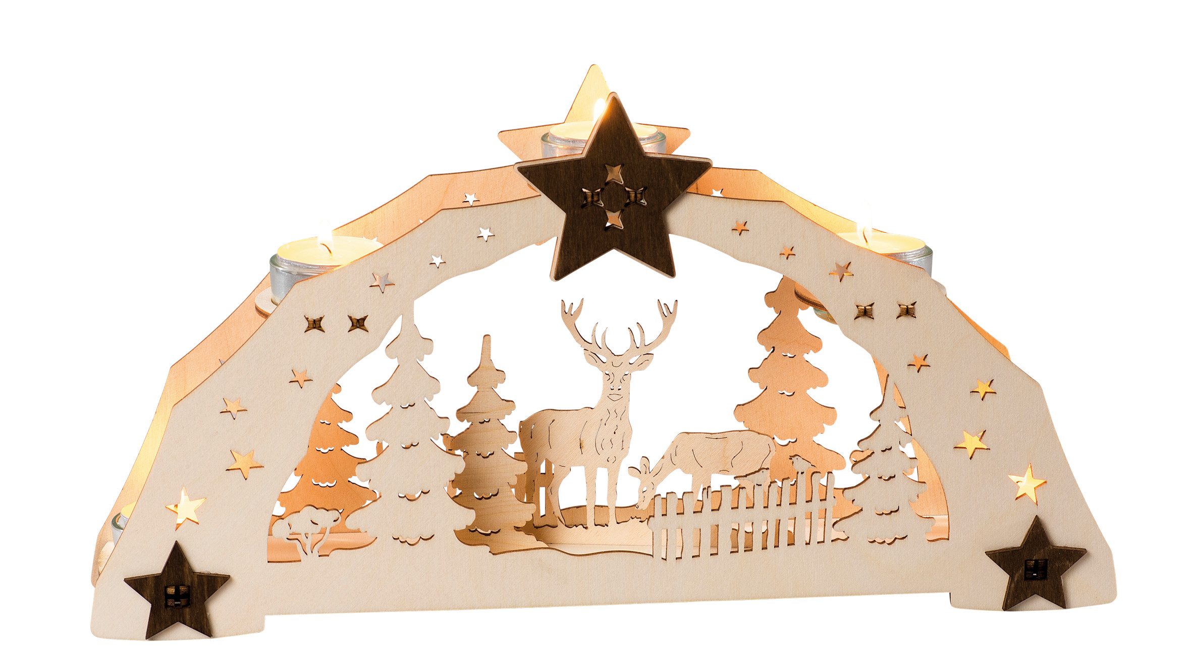 SAICO Original Настольные лампы Waldmotiv, BxHxT: 38x20x7 cm