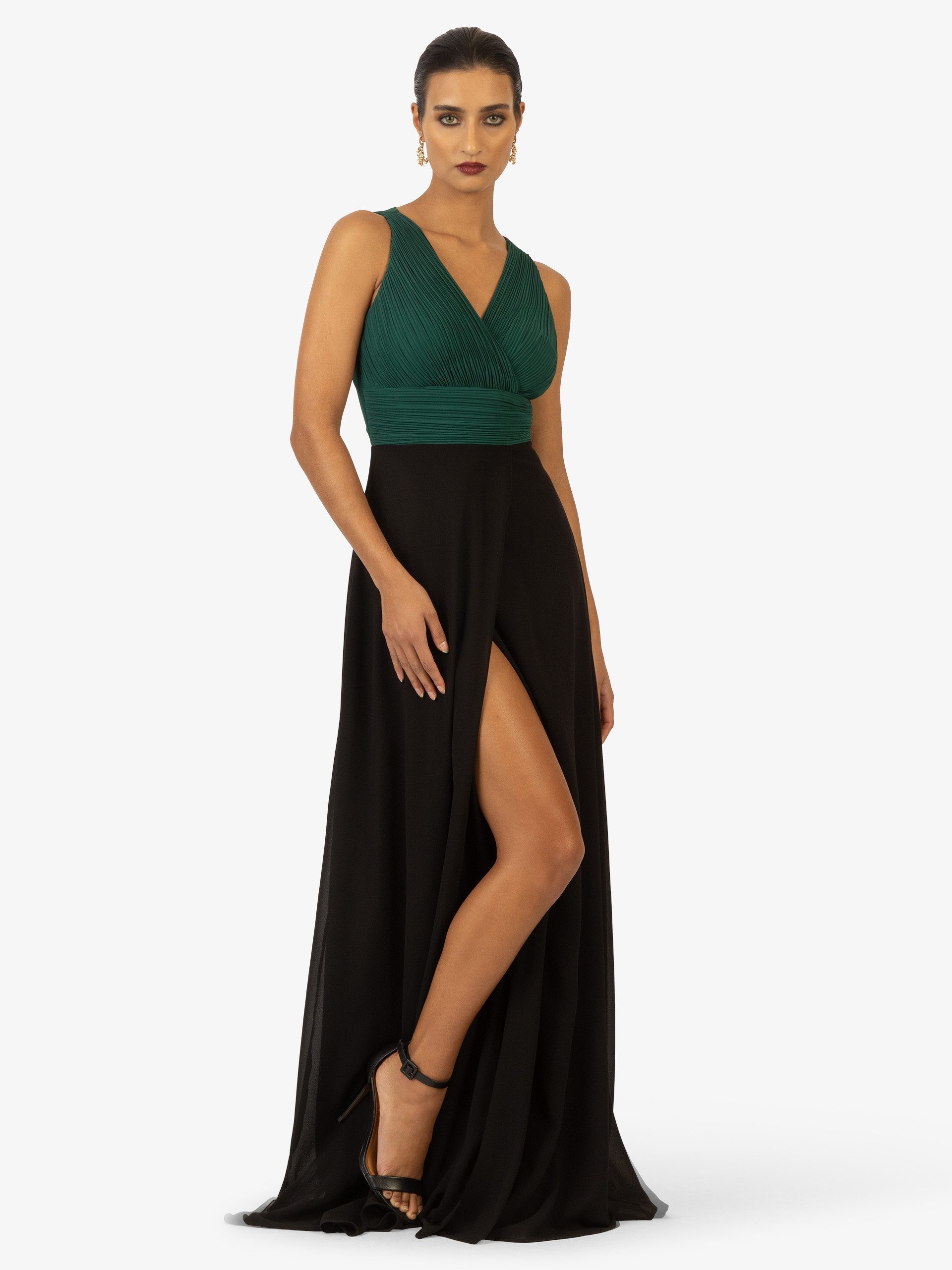 Kraimod Abendkleid im Zwei-Farben-Design günstig online kaufen