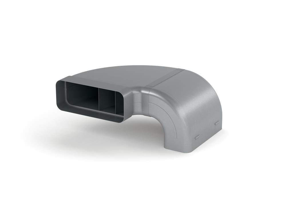 Montagezubehör Dunstabzugshaube COMPAIR STEEL flow® 150 Rohrset für Muldenlüfter verzinkter Stahl