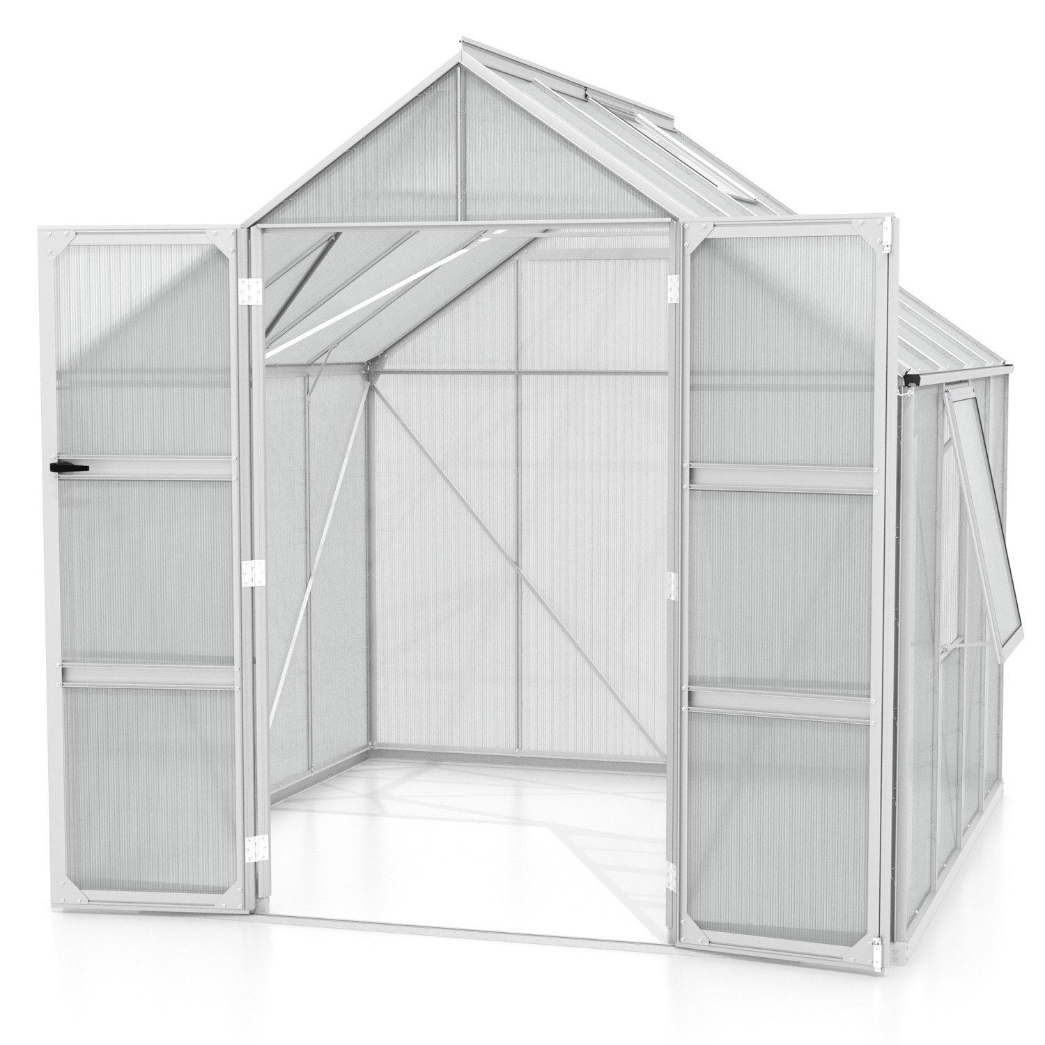 Vitavia Gewächshaus Olymp 6700, 6,00 mm Wandstärke silberfarben | Rabatt: 27% Vitavia Gewächshaus Olymp 6700, 6,00 mm Wandstärke silberfarben | Rabatt: 27%