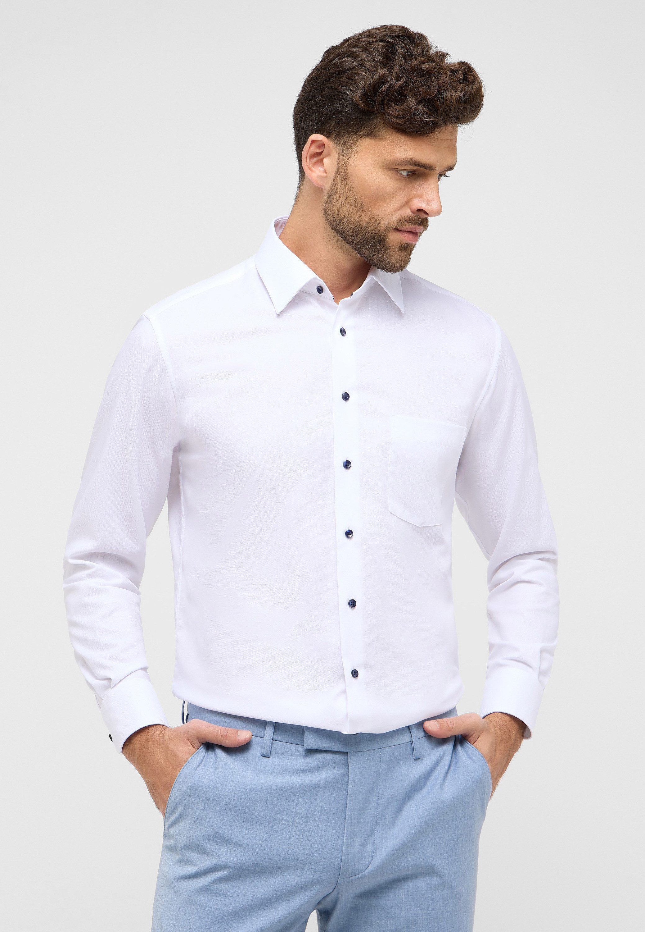 Eterna Langarmhemd MODERN FIT NON IRON günstig online kaufen