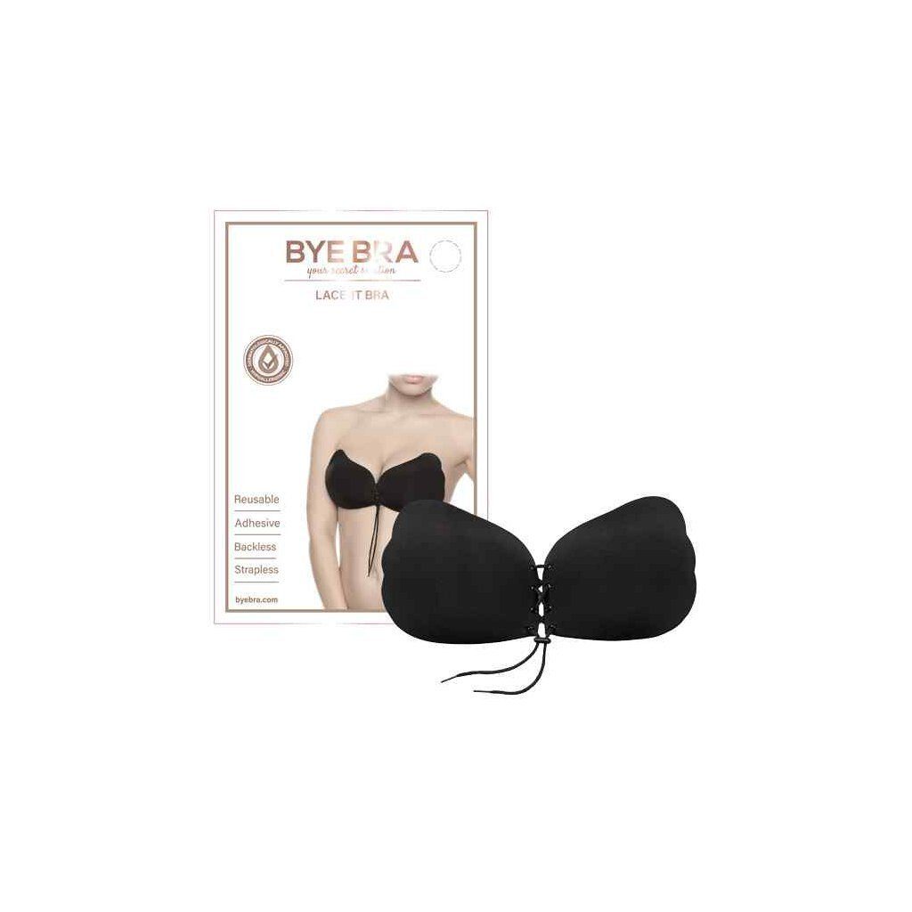 Bye Bra Klebe-BH Bye Bra Lace-It Bra Black Cup B