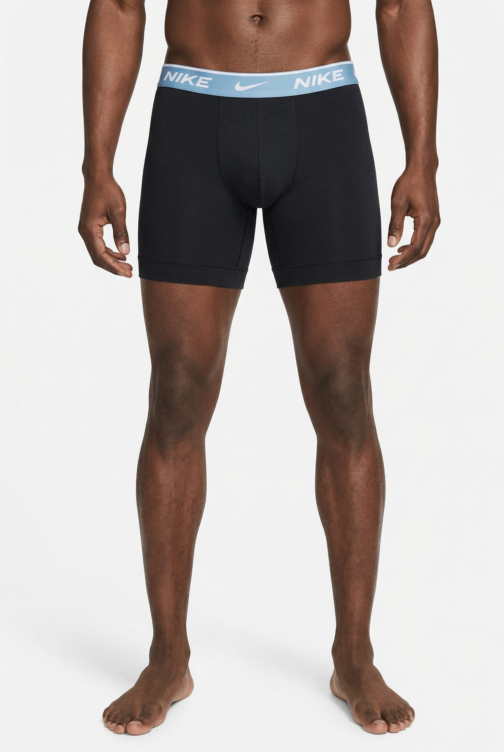 Nike Underwear Boxershorts BOXER BRIEF 3PK (Packung, 3-St., 3er) mit NIKE Logo-Elastikbund