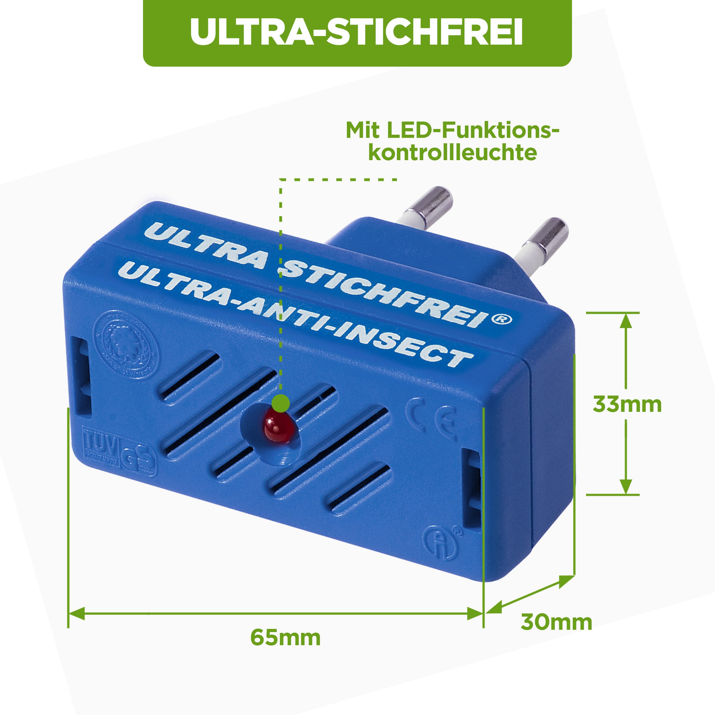 ISOTRONIC Insektenabwehrgerät Isotronic Ultra Stichfrei, 1-tlg.
