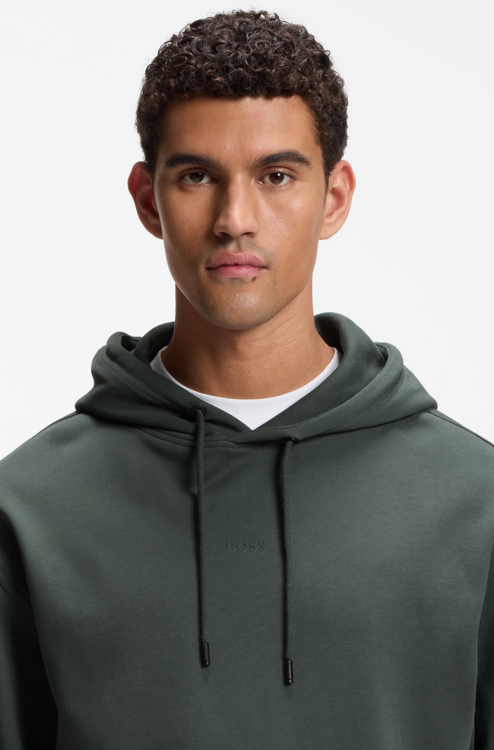 BOSS ORANGE Kapuzensweatshirt WeSmallhood mit Kängurutasche – Bild 2 von 5