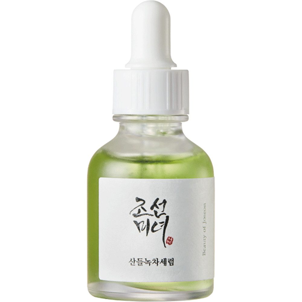 Beauty of Joseon Gesichtsserum CALMING SERUM GREEN TEA + PANTHENOL, für empfindliche Haut, beruhigt und spendet intensive Feuchtigkeit