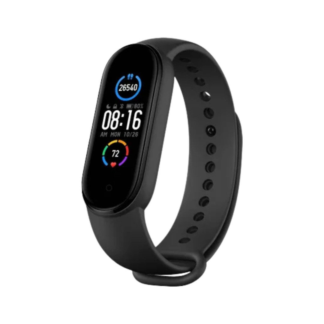 Winch Fitness-Tracker Smartwatch Fitness- und Gesundheitsarmband (Herzfrequenz-, Blutdruck- und Blutsauerstoffmessung, IP67 Wasserdicht, Bluetooth 4.0, kompatibel mit Android und iOS), Schrittzähler, Kalorien- und Distanzanzeige, Schlafanalyse