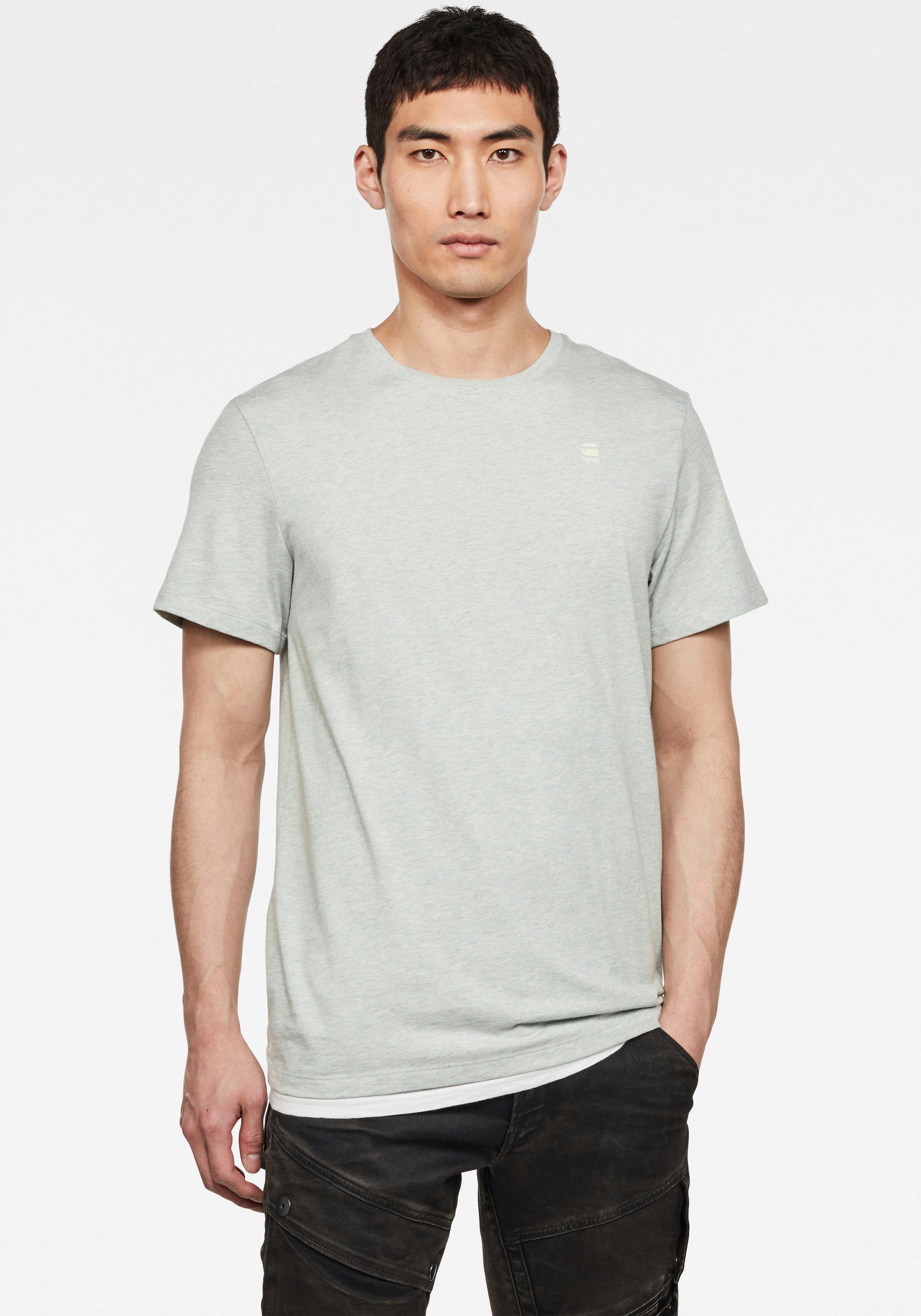 T-Shirt htr RAW Base-S G-Star T-Shirt jadeite