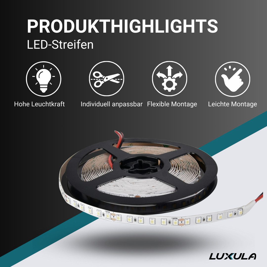 LUXULA LED-Streifen LUXULA LED-Streifen 6 W/m 4500 K neutralweiß