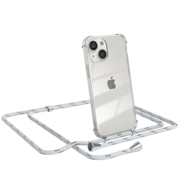 EAZY CASE Handykette Hülle mit Kette für Apple iPhone 13 Mini 5 4 Zoll
