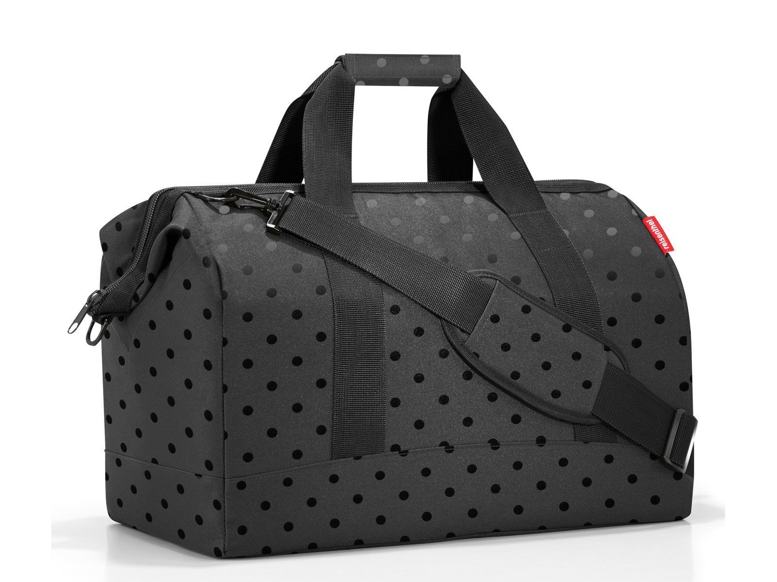 REISENTHEL® Einkaufsshopper allrounder L glossy dots black günstig online kaufen