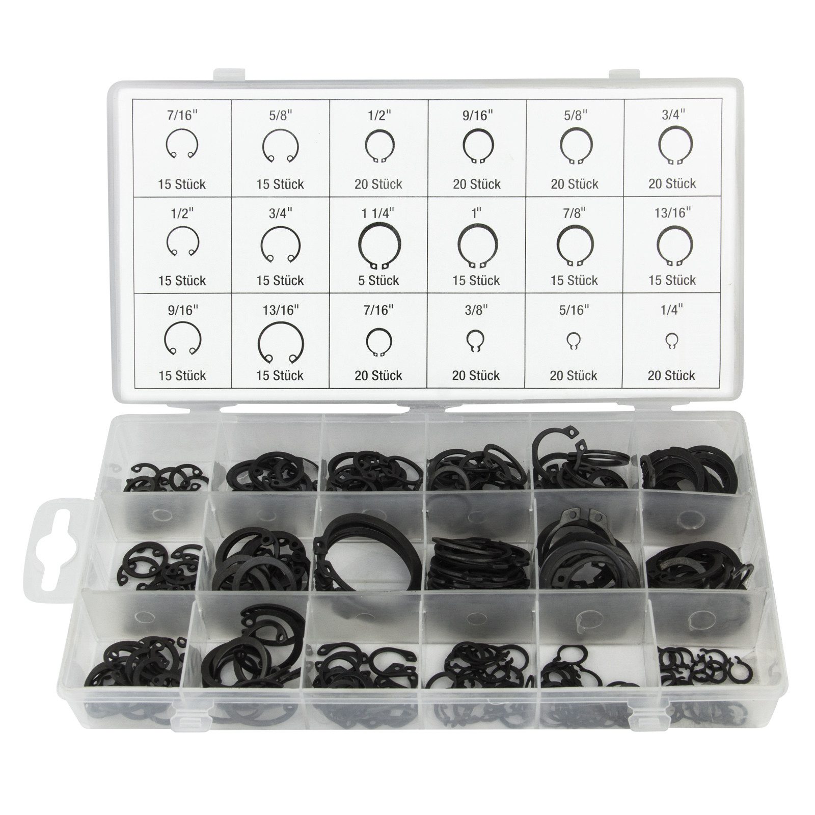 DEMA Sicherungsring Sicherungsring Set 300 teilig
