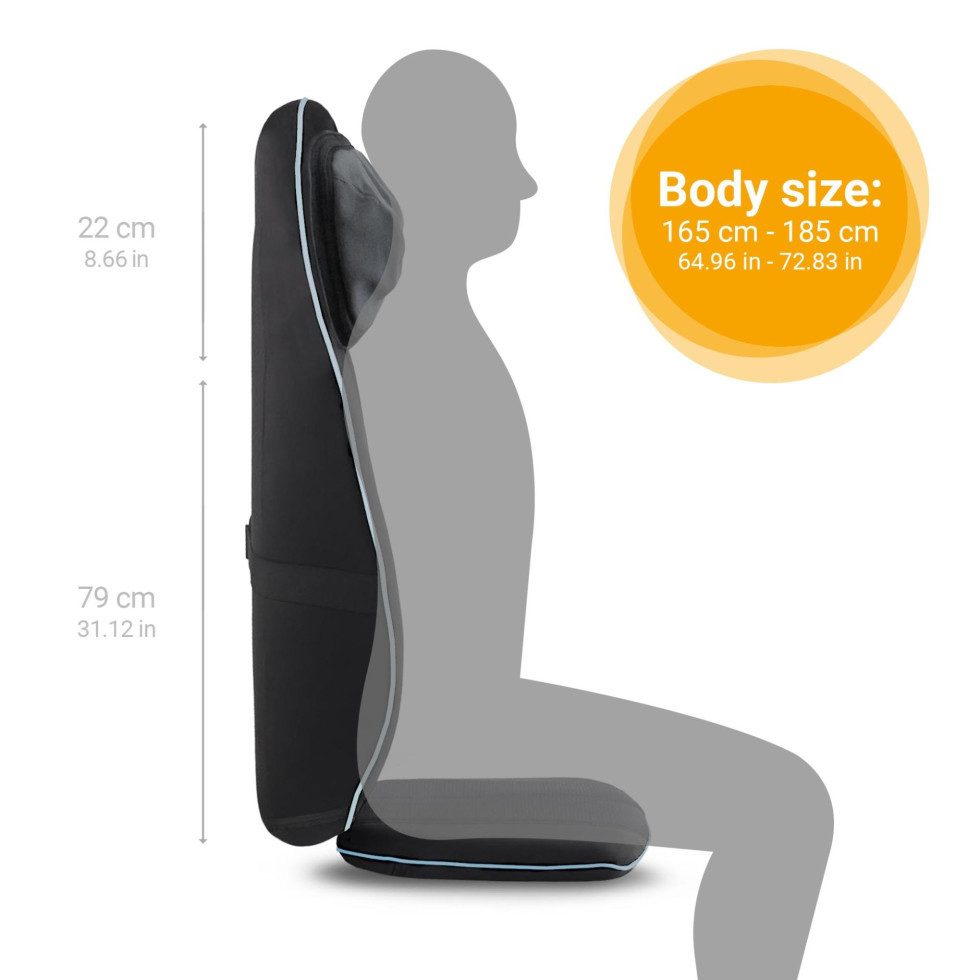 medisana Massagesitzauflage Medisana Massagesitzauflage MC 823 schwarz, Maße: