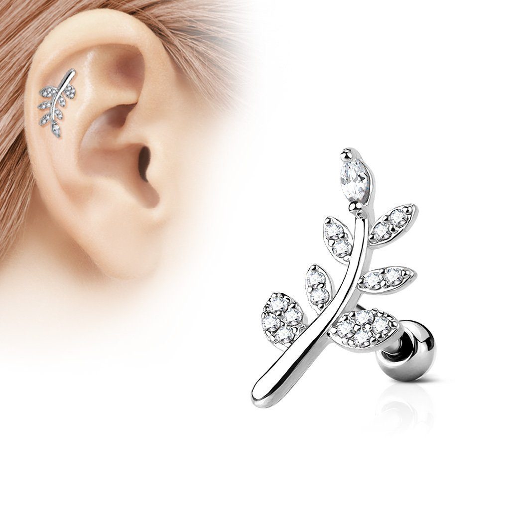 Taffstyle Piercing-Set Tragus Piercing Ohr Stecker günstig online kaufen