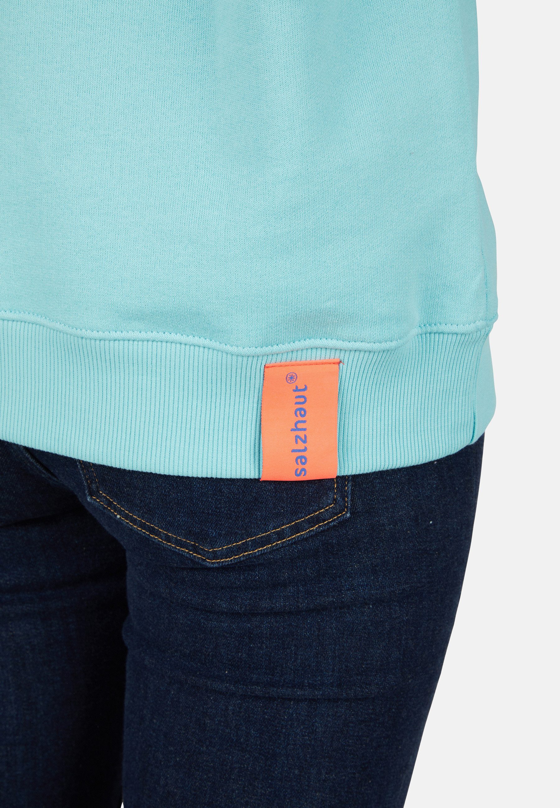 salzhaut Rundhalspullover Rundhalspullover für Damen (1-tlg)