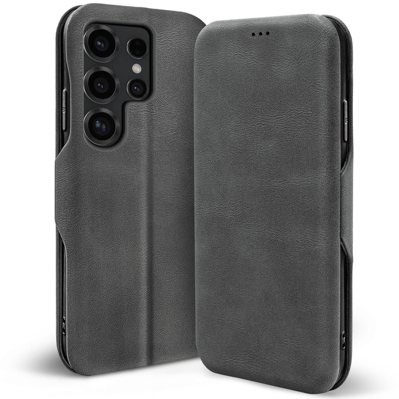 CoolGadget Handyhülle Business Premium Hülle Für Samsung Galaxy S26 Ultra 6,9 Zoll, Handy Tasche mit Kartenfach für Samsung S26 Ultra 5G Schutzhülle