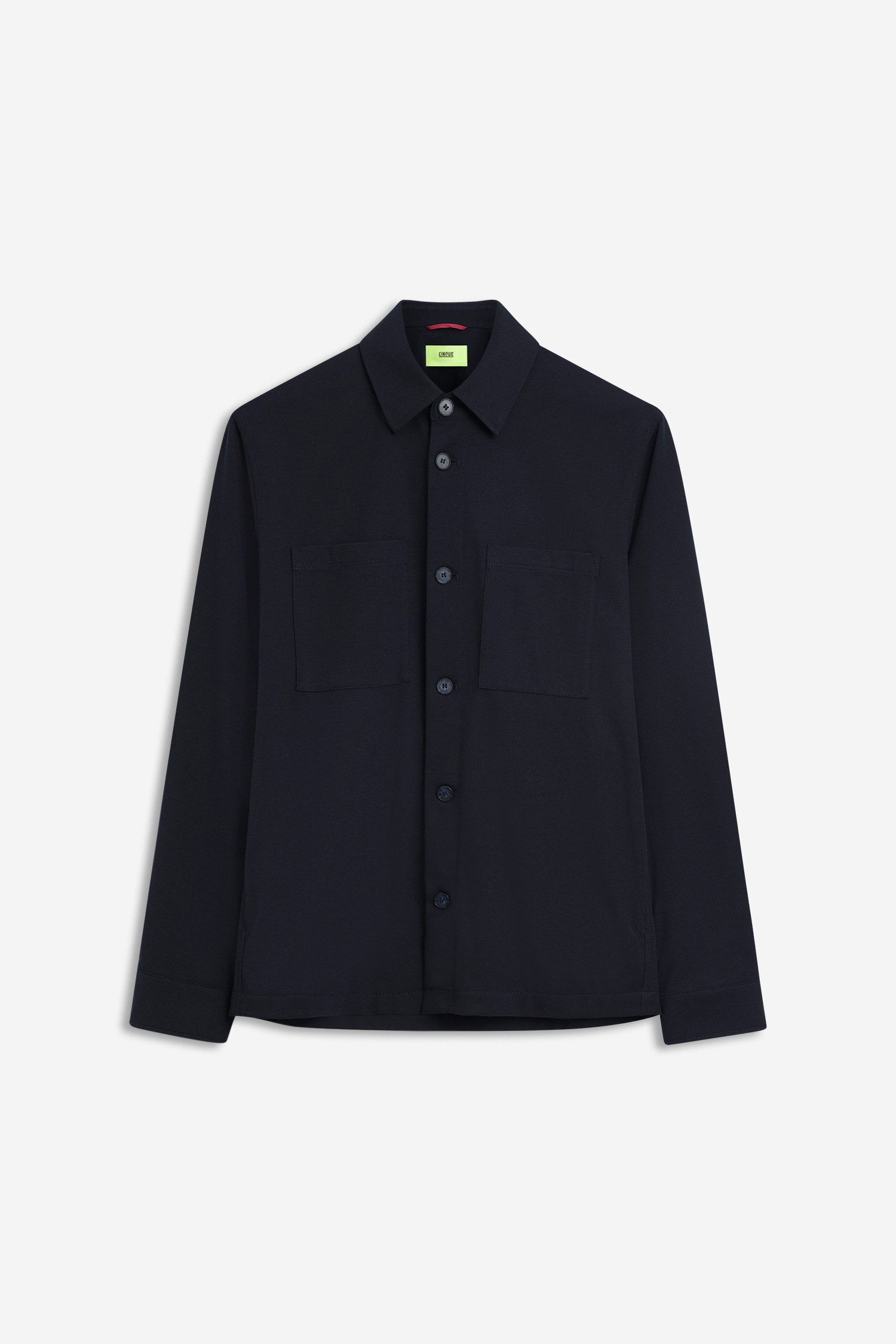 Cinque Langarmhemd CIMESSI mit Seitennahttaschen