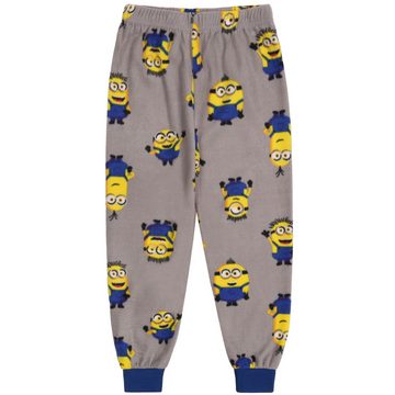 Sarcia.eu Schlafanzug Dunkelblaues Pyjama mit langen Hosenbeinen Die Minions 18-24 Monate