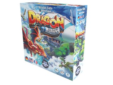 Board Game Box Spiel, Brettspiel Dragon Parks