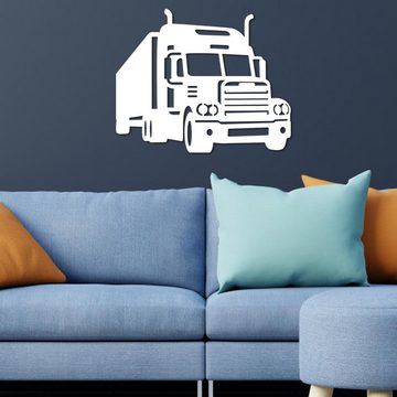 Namofactur 3D-Wandtattoo Deko LKW Spedition Wandbild Lastwagen Truck Deko, Wand Deko Laster / Brummi Wandgestaltung Wohnzimmer Schlafzimmer