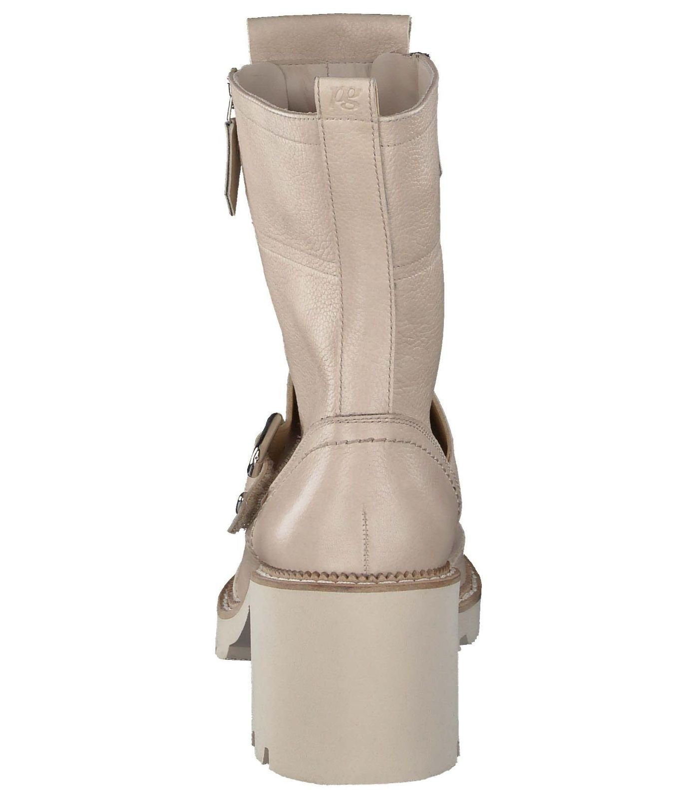 Snowboots Stiefelette Paul Beige Glattleder Green