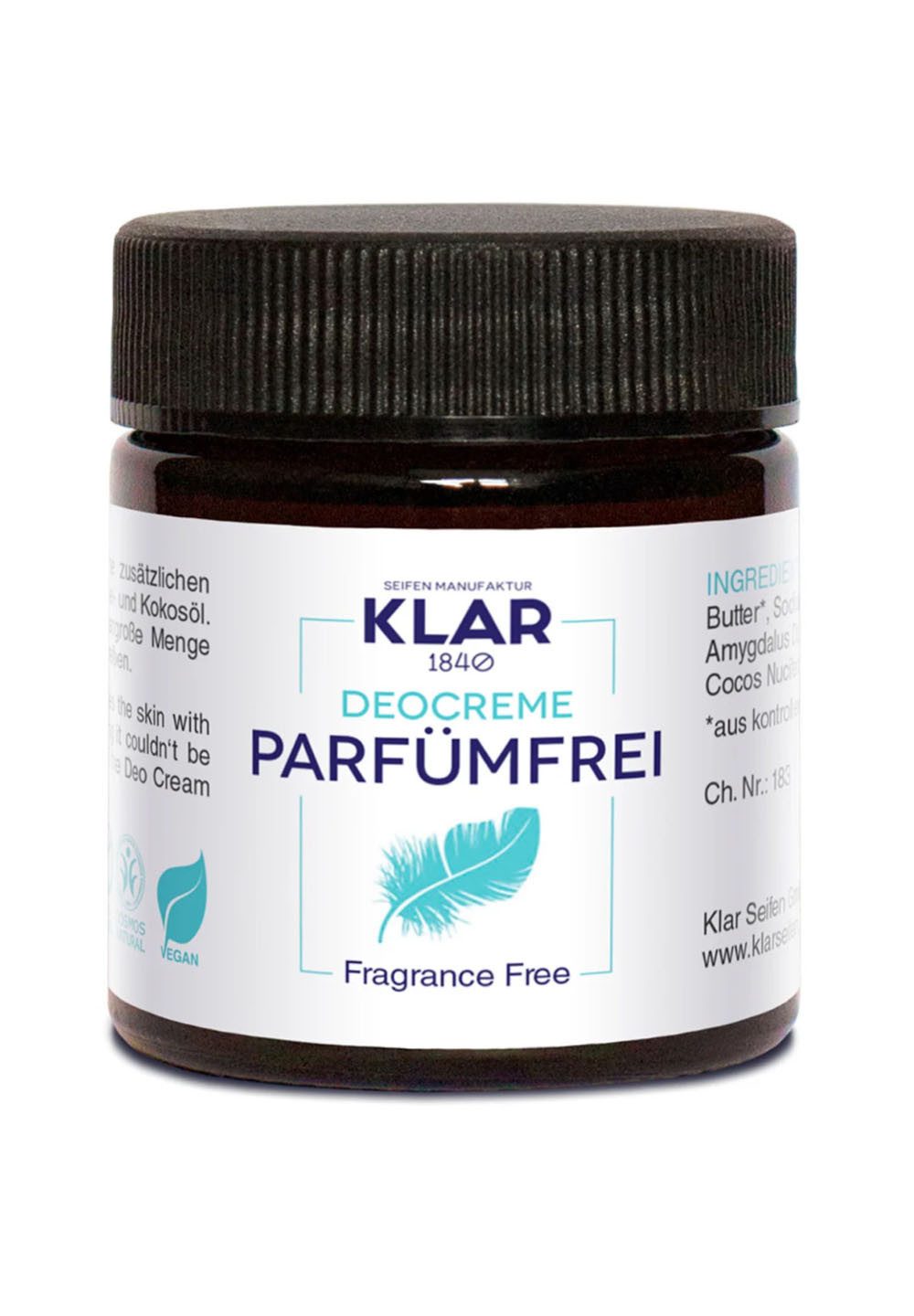 Deo-Creme Parfümfrei