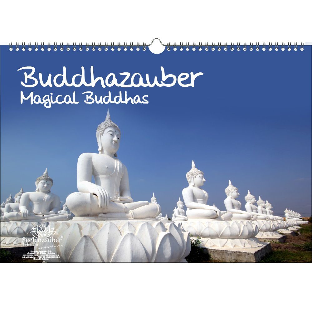 Seelenzauber ewige Kalender Buddhazauber DIN A3 Immerwährender Kalender Buddha - Seelenzauber
