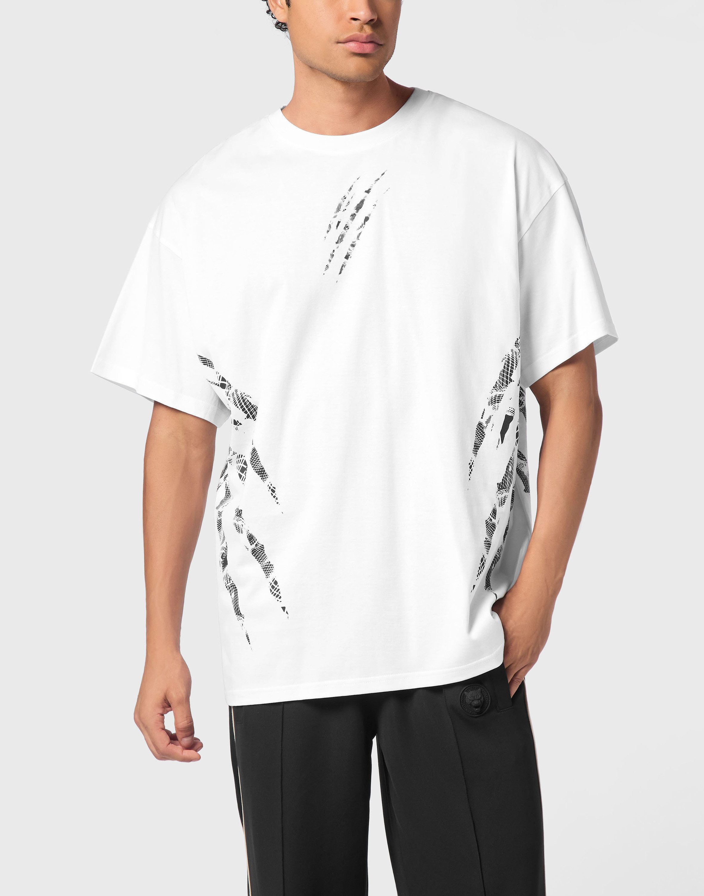 PLEIN SPORT T-Shirt T-Shirt Rundhalsausschnitt günstig online kaufen