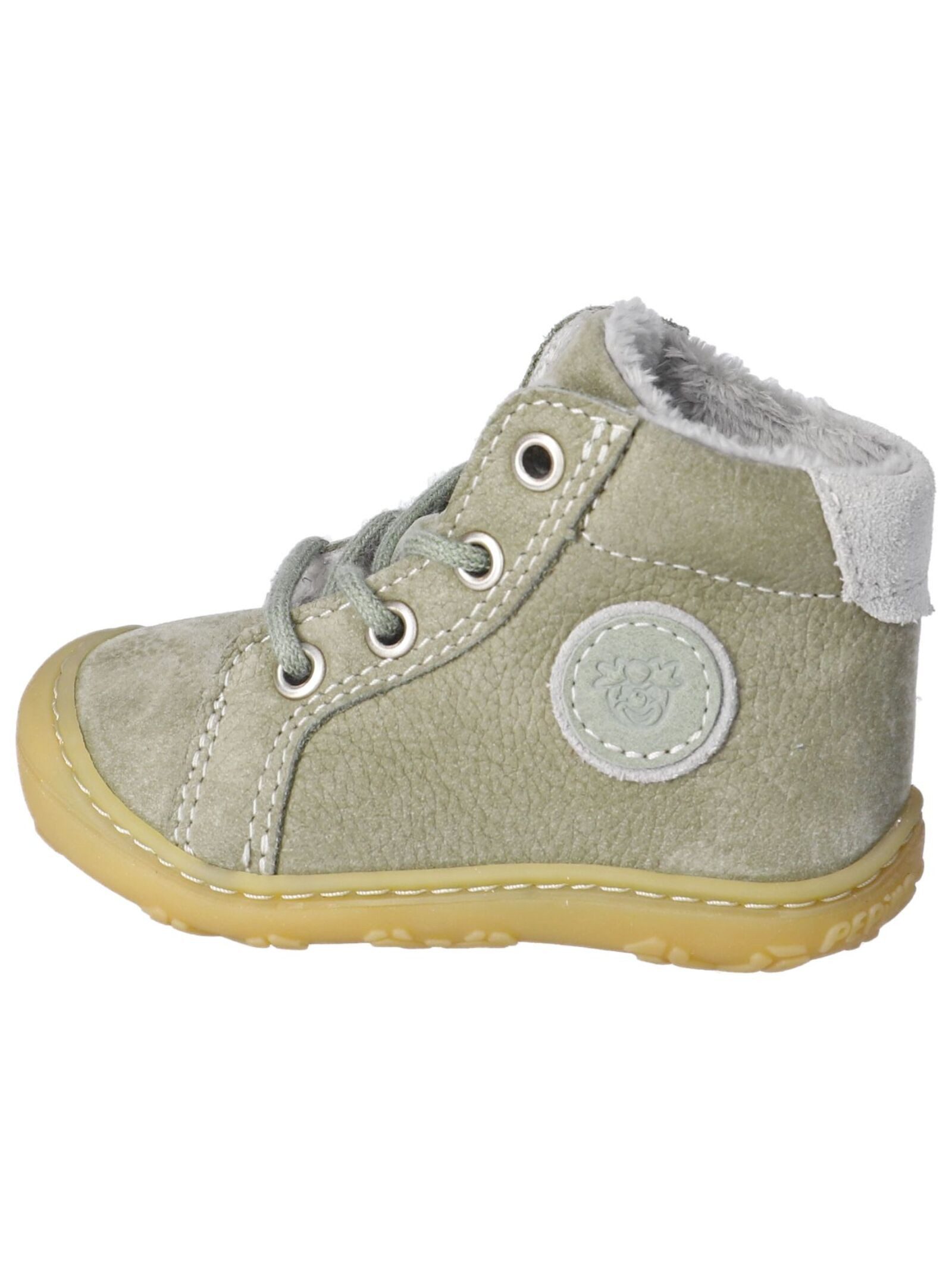 Pepino Stiefelette Veloursleder/Textil . Schnürstiefelette