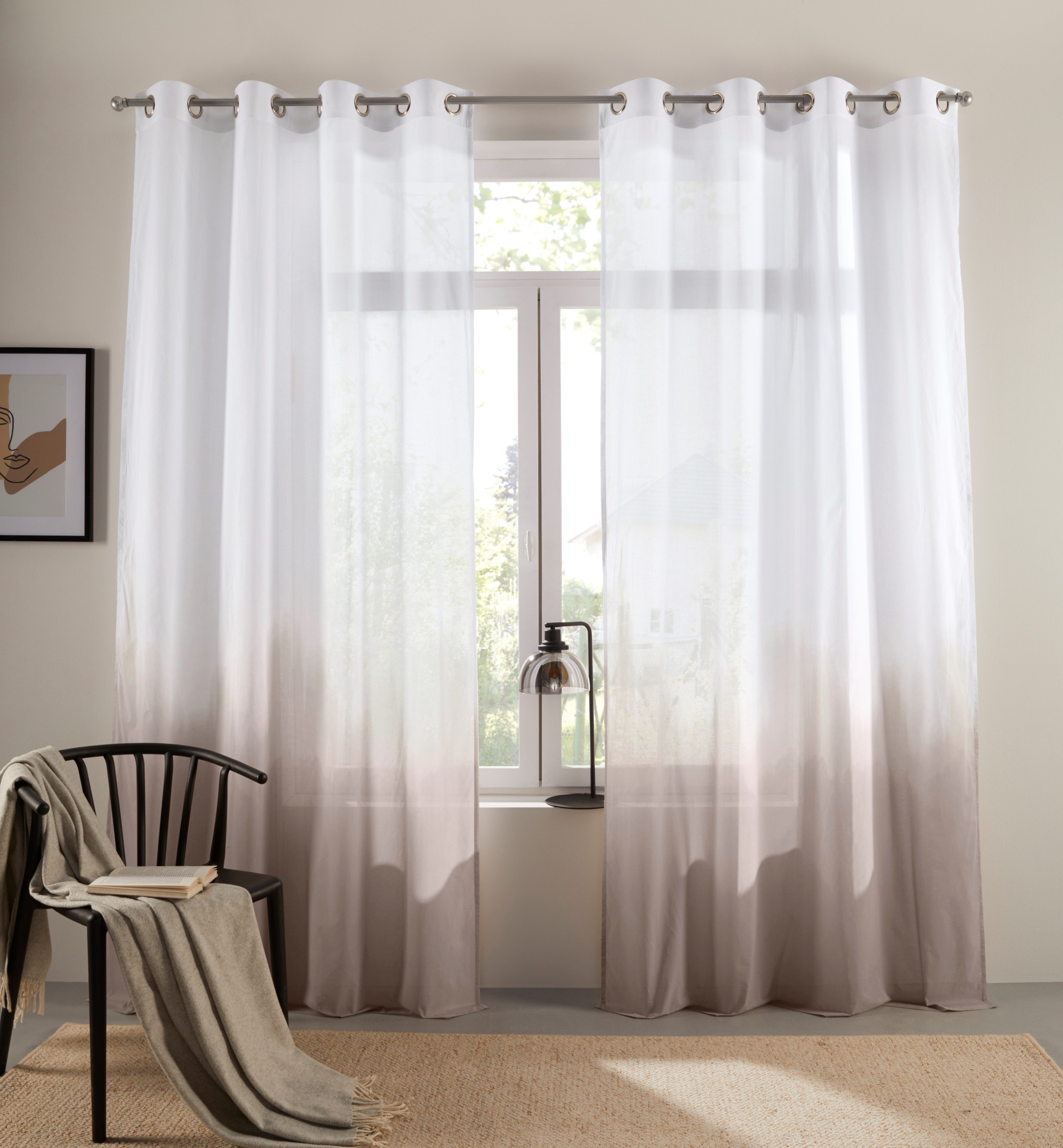 Bruno Banani Gardine Nevalla, Ösen (1 günstig online kaufen