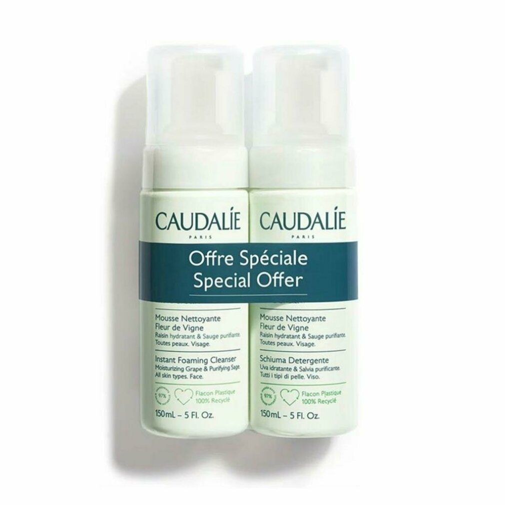 Caudalie Gesichts-Reinigungsschaum Vinoclean Instant Foaming Cleanser Duo