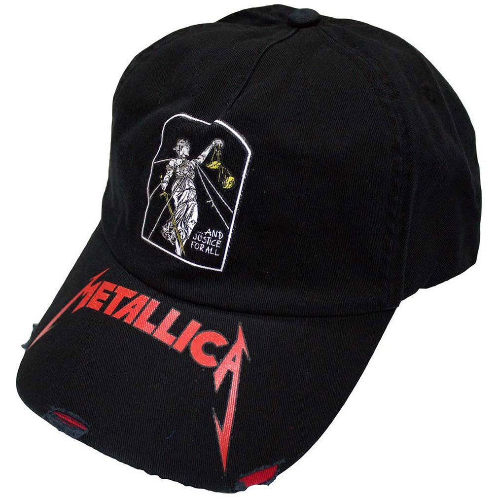 metallica Baseball Cap And Justice For All Tombstone