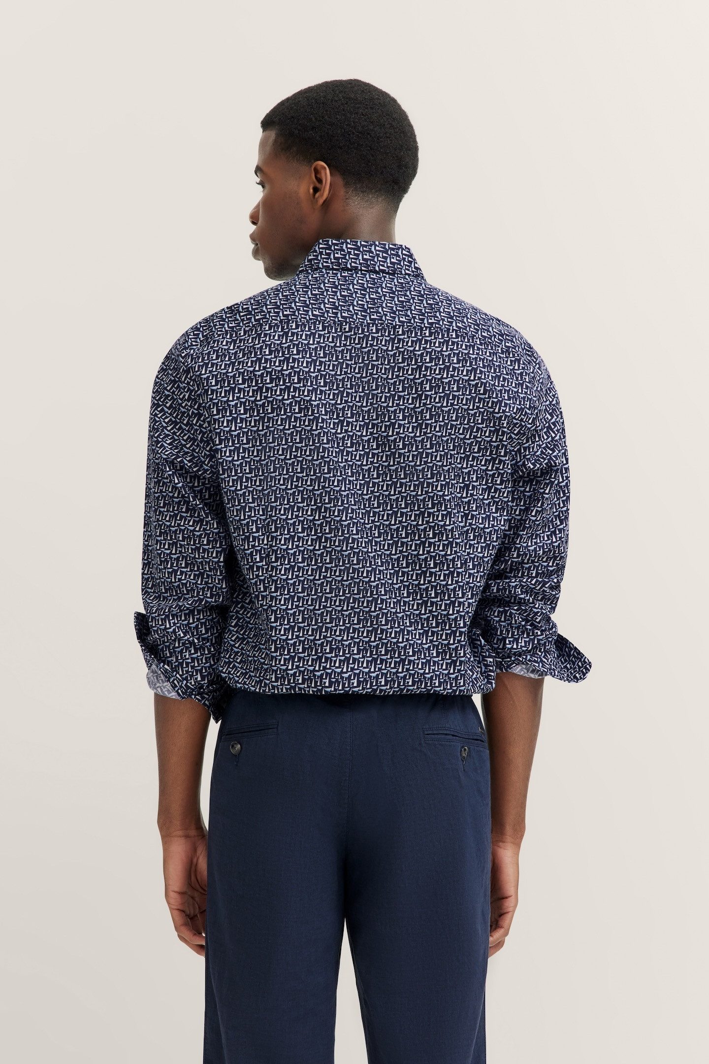 bugatti Langarmhemd mit Button-Down-Kragen günstig online kaufen