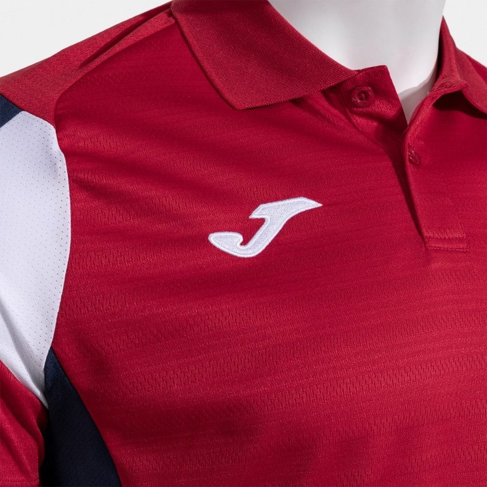 Joma Poloshirt Corta Montreal rot/navyblau Herren