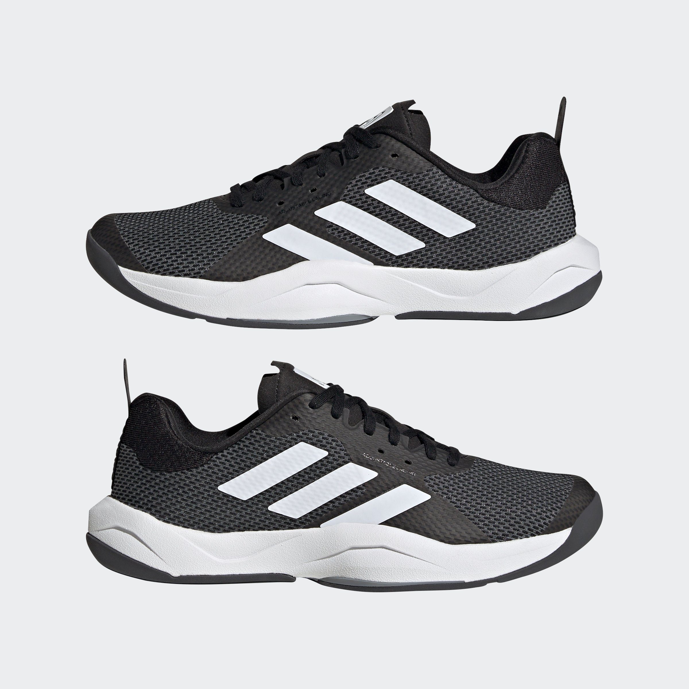 adidas Performance Cloud RAPIDMOVE Fitnessschuh / TRAININGSSCHUH / Grey Six White Core Black