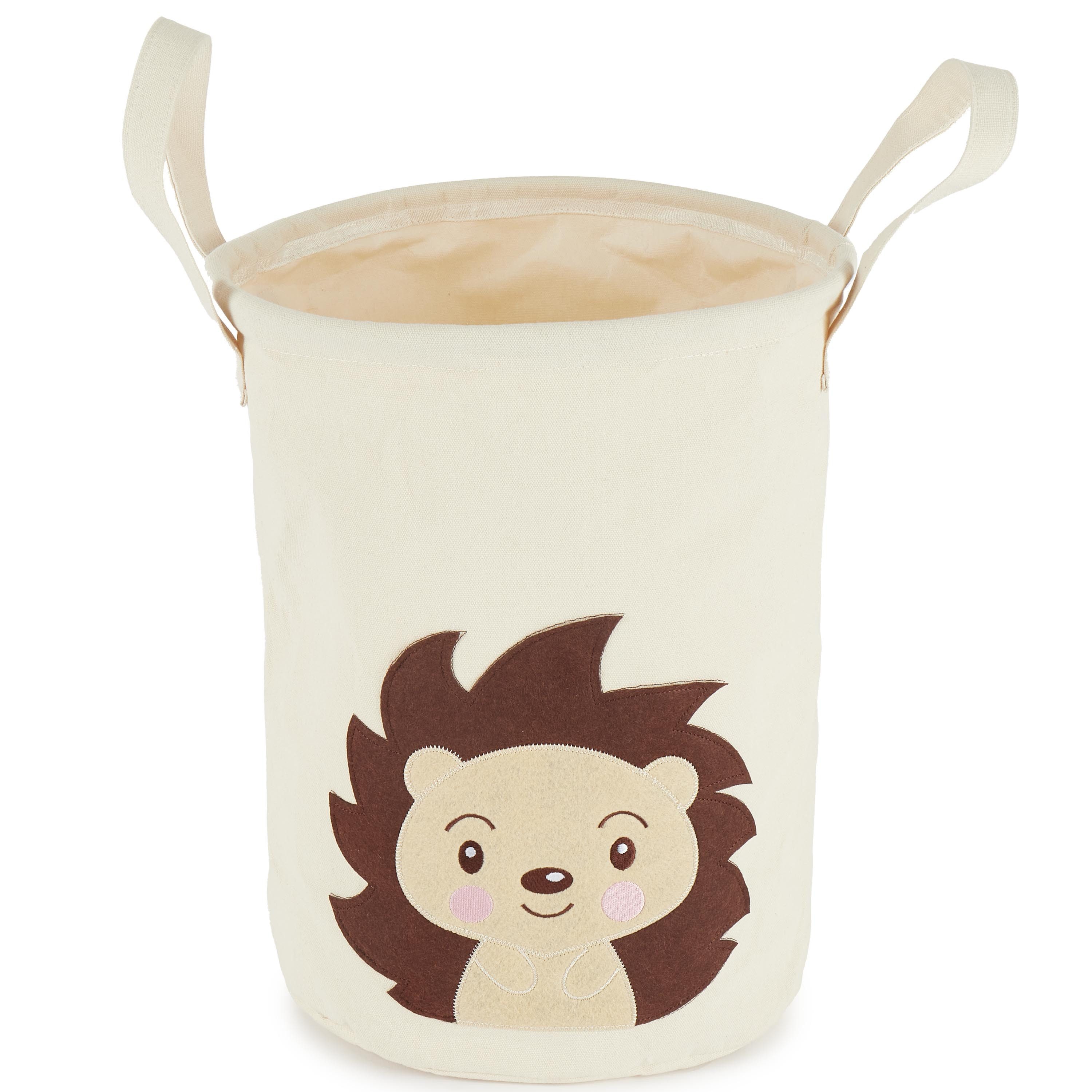 BIECO Wäschetasche Wäschekorb Baby Igel Aufbewahrungskorb Kinder Wasserabweisend