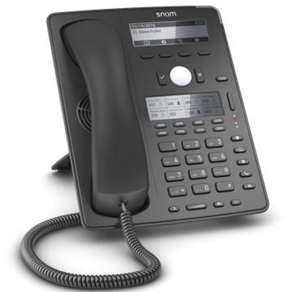 Snom SNOM D745 Schnurgebundenes Telefon, VoIP Freisprechen, Headsetanschlus Konferenztelefon