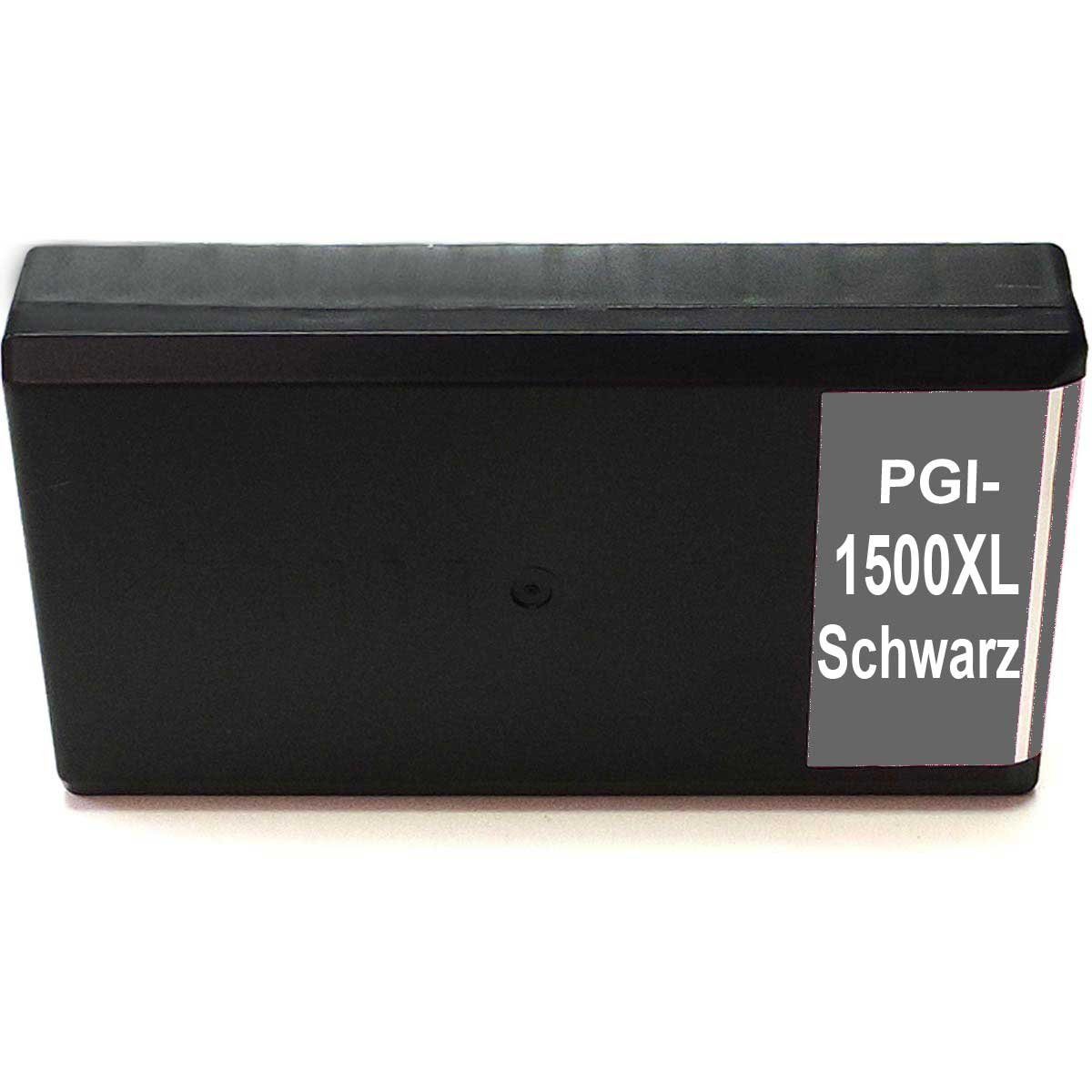 D&C Kompatibel Canon PGI-1500 XL, 9182B001 Schwarz Tintenpatrone