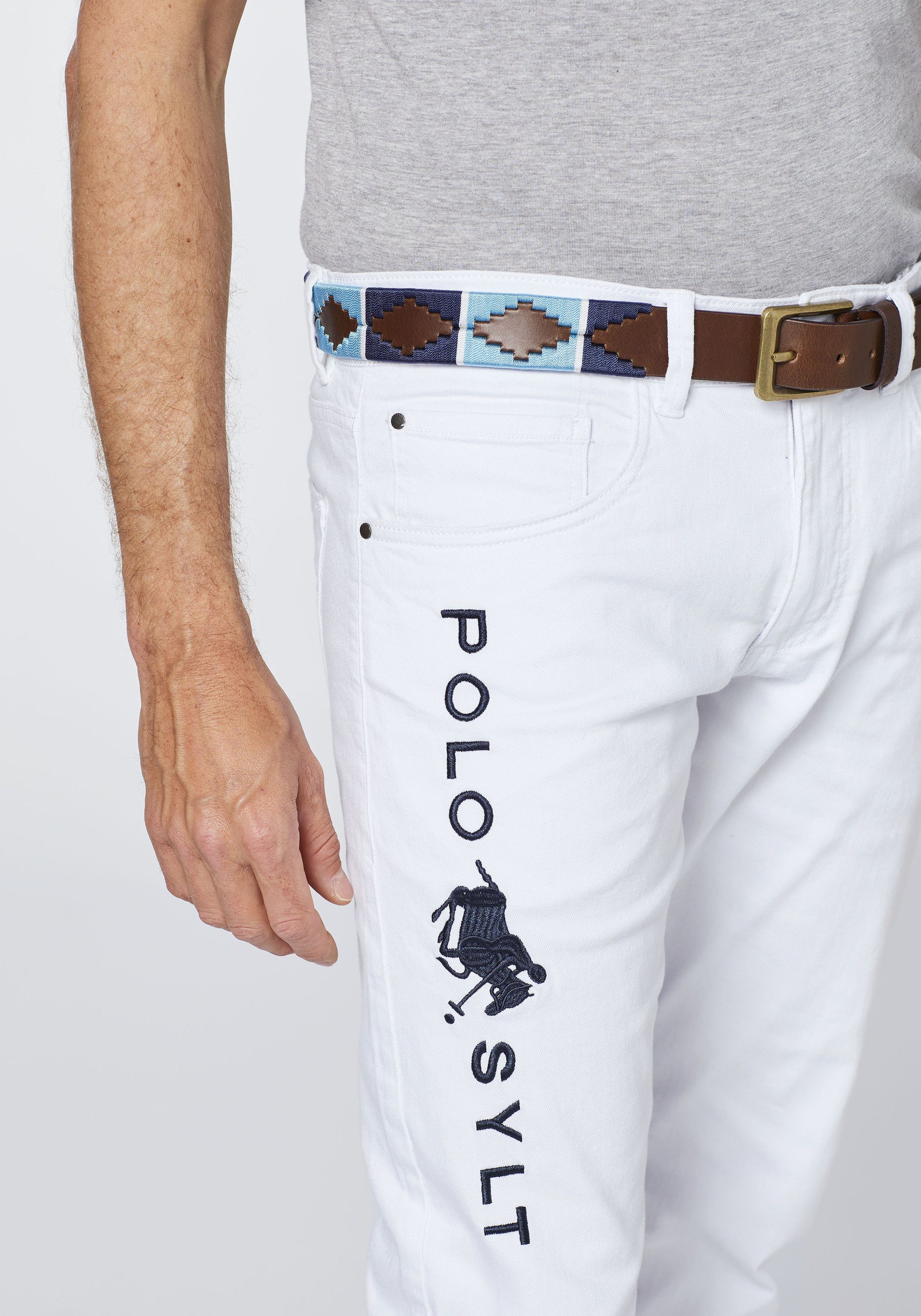 Herren Jeans Polo Sylt 5-Pocket-Jeans Herren, Normale Passform (1-tlg)