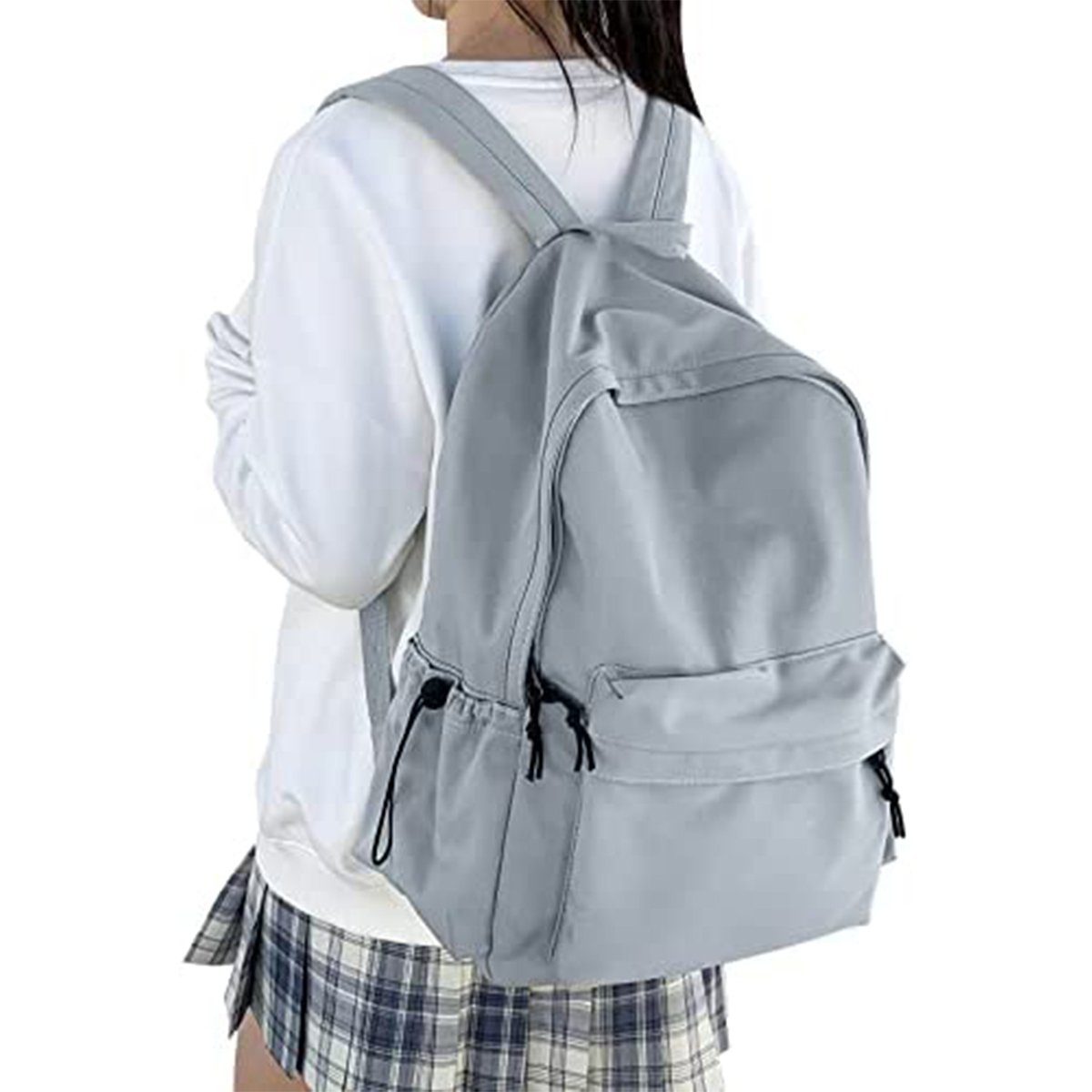 XDeer Schulrucksack Schulrucksack Damen Travel Schultaschen, 15,6 Zoll Laptop Rucksack für Mädchen im Teenageralter Bookbag Blau | Schulrucksäcke