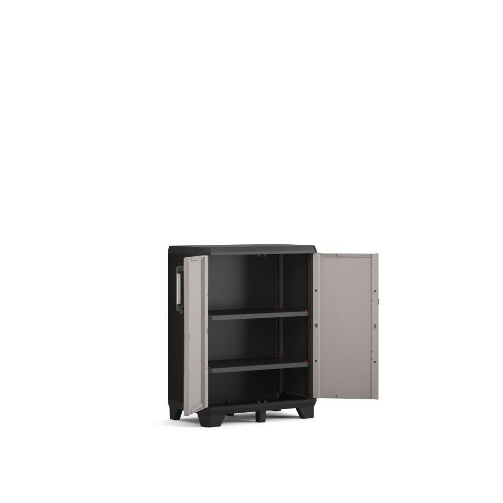Keter Mehrzweckschrank Keter Kunststoffschrank Pro niedrig 68 x 39 x 90 günstig online kaufen