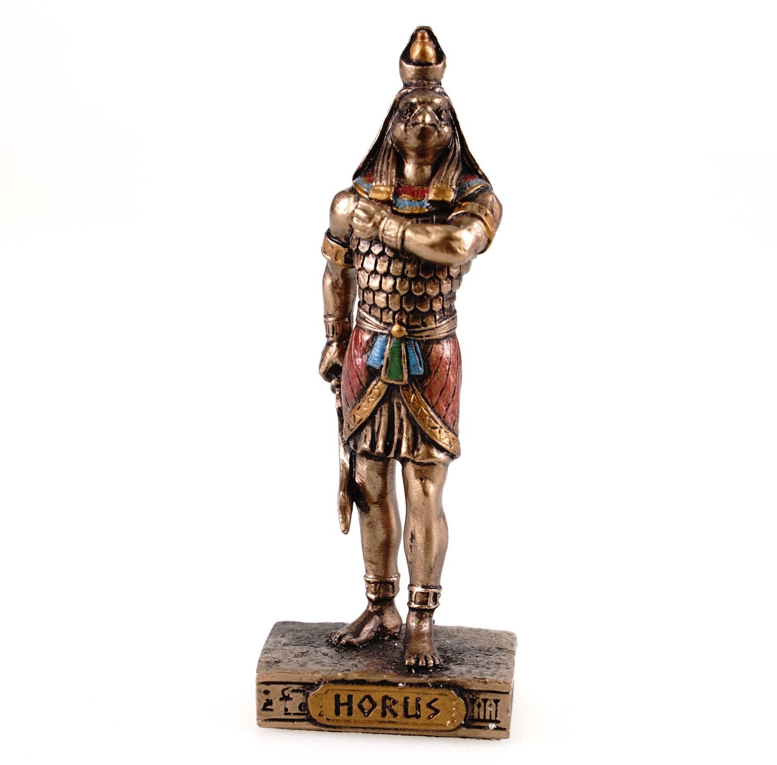 Dekofigur Miniatur Dekofigur Ägyptischer Gott Horus by Veronese 9 cm Statue