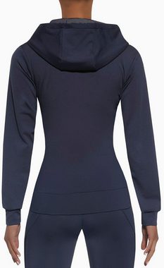 Bas Bleu Trainingspullover sportlicher Damen-Hoodie, Langarm Running Sweater Kapuzenpullover