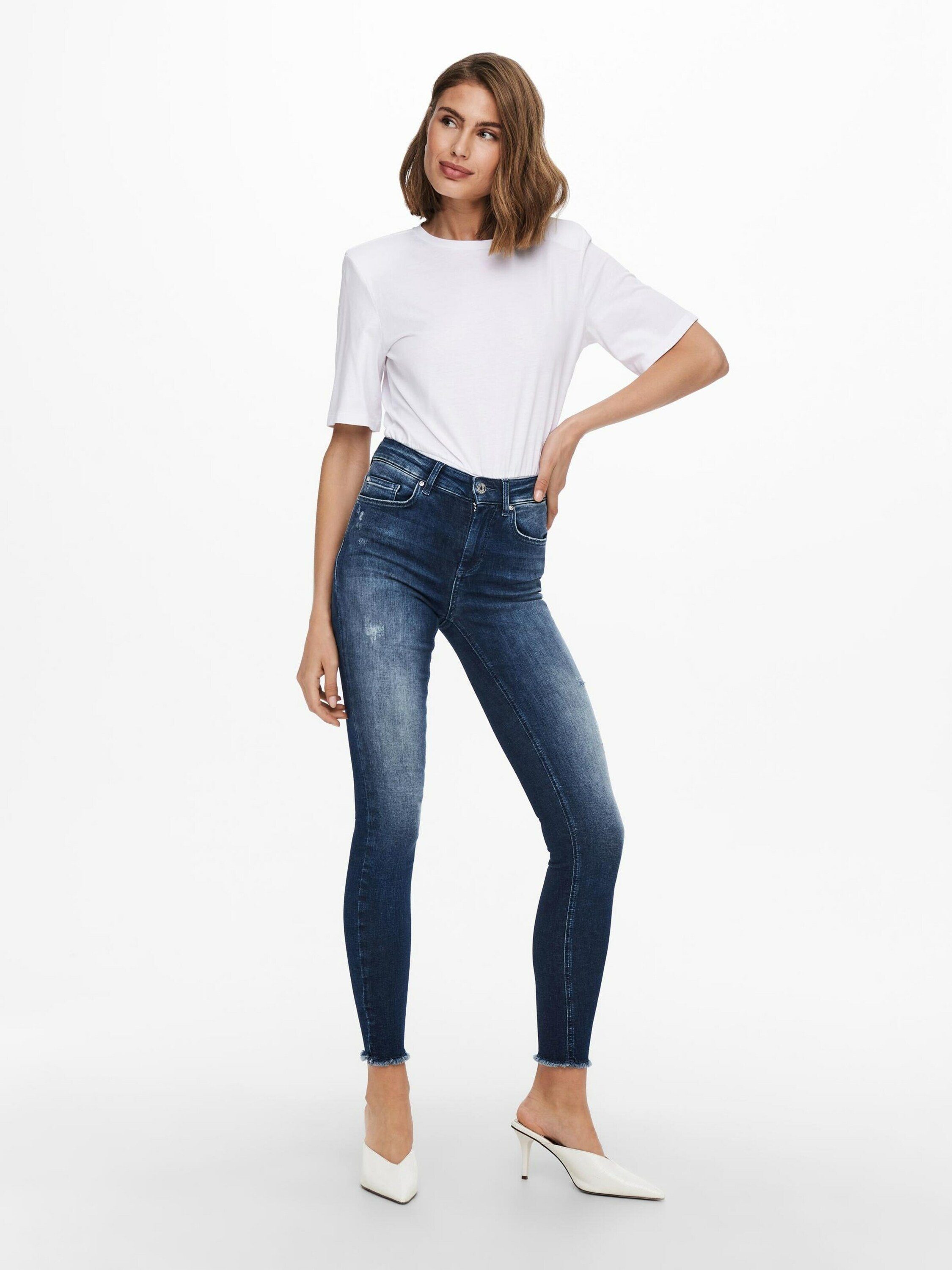 ONLY Skinny-fit-Jeans (1-tlg) Plain/ohne Details – Bild 3 von 5