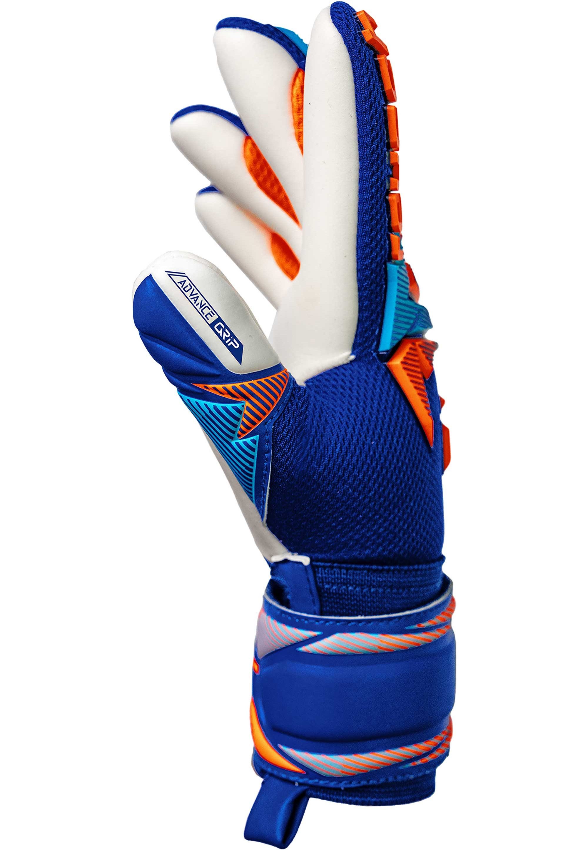 Reusch Torwarthandschuhe Attrakt Freegel Advance Junior mit atmungsaktiven Mesh-Einsätzen
